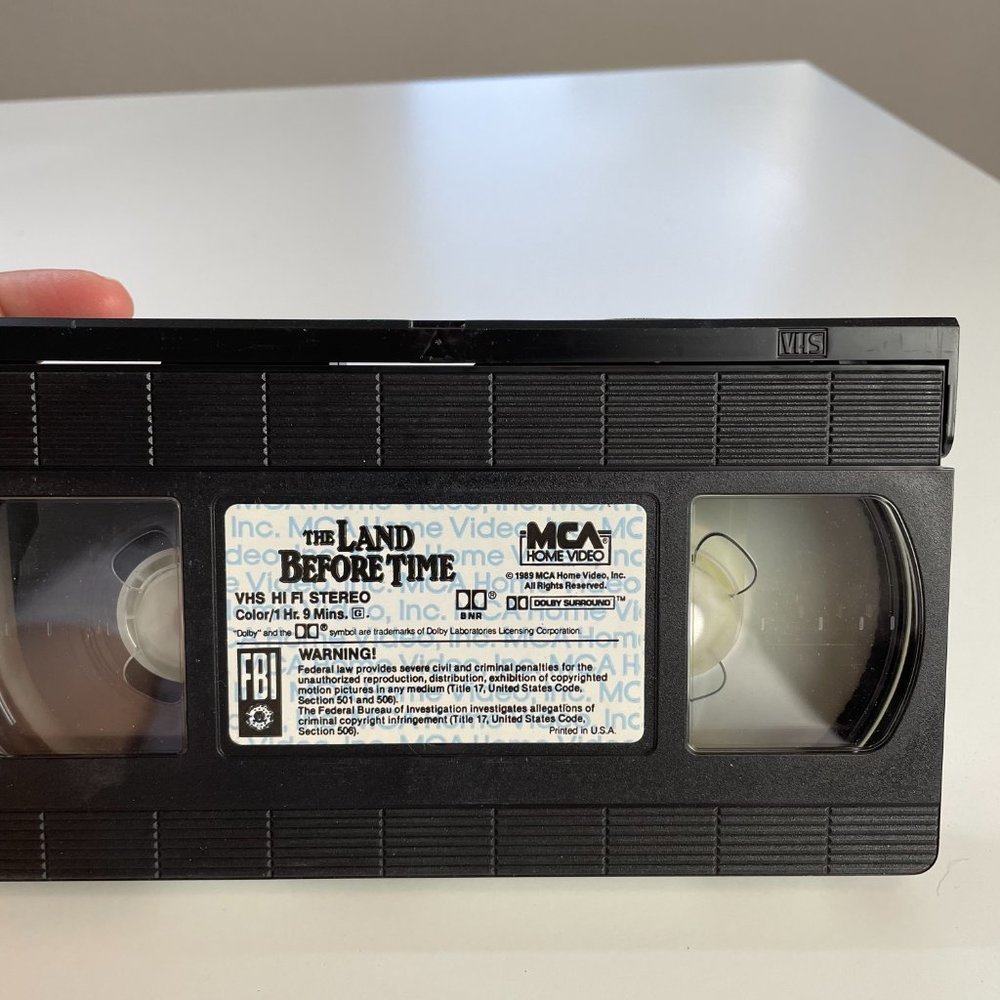 Vintage THE LAND BEFORE TIME Childrens Movie Dinosaur Tale Family Friendly - Picture 7 of 11